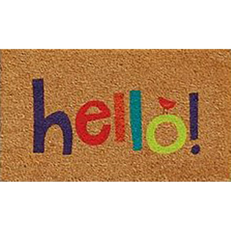 Χαλάκι εισόδου "HELLO!"