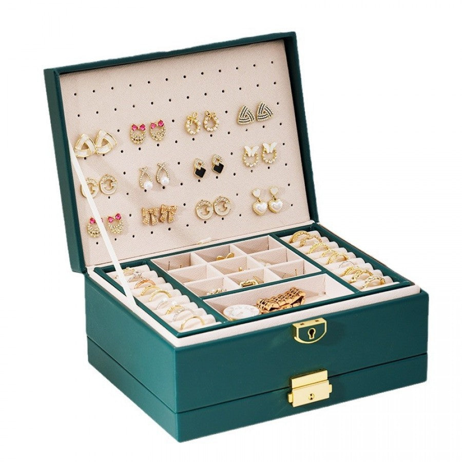 Κοσμηματοθήκη από δερματίνη σε 4 χρώματα