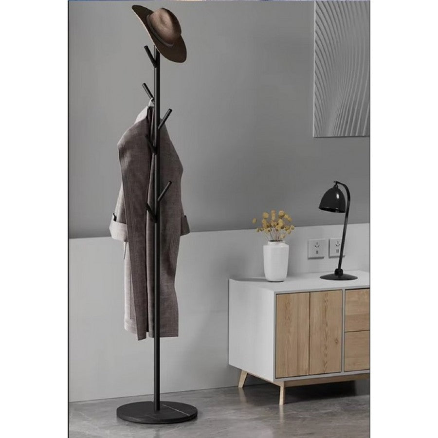 Καλόγερος 6 θέσεων με μεταλλικό κορμό και μαρμάρινη βάση