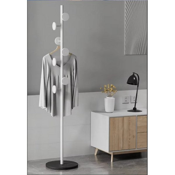 Καλόγερος 6 θέσεων με μεταλλικό κορμό και μαρμάρινη βάση